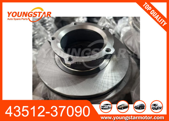 43512-37090 العجلات الأمامية قطع غيار السيارات قرص الفرامل لتويوتا