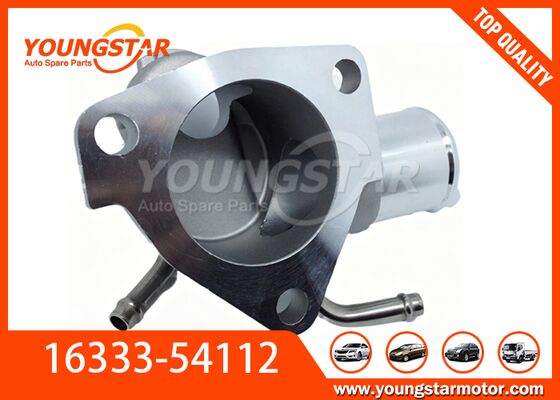 منفذ المياه من الألومنيوم OEM 16333-54112 16333-54111 لتويوتا 2L 3L 5L منفذ مبرد محرك