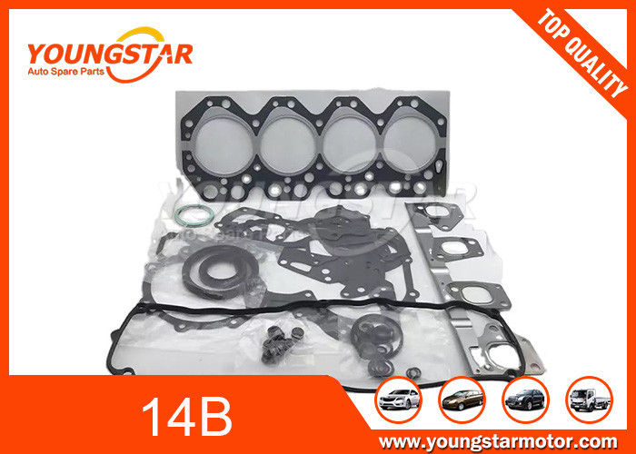 TOYOTA 14B OEM 04111-56070 طقم إصلاح حشية رأس معدنية / مجموعة كاملة لإصلاح المحرك