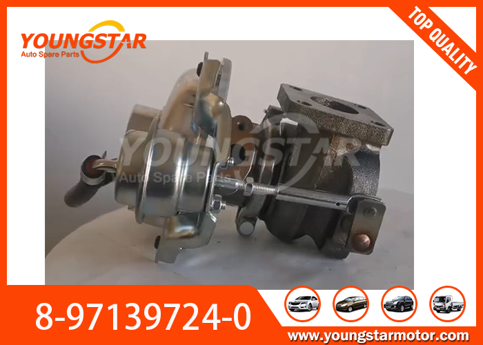 Steel Material Turbocharger for ISUZU 4JB1T Engine OEM Replacement 8-97139724-0 1118010-44