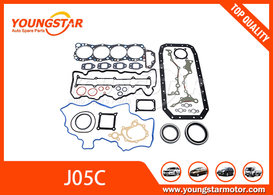 مجموعة الصمامات الكاملة OEM 04010-0689 لمحرك Hino J05C مع مادة مقاومة للحرارة